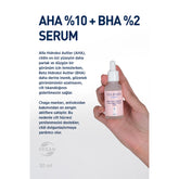 Cilt Tonu Eşitleyici ve Canlandırıcı Rena AHA + BHA Serum - Arctic Chaga Mushroom 30 ml